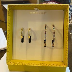 REGULAR $150 GIFT SET THORA & COLETTE 2 SETS OF EARRINGS